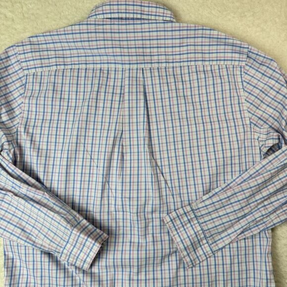 Vineyard Vines Shirt Mens Medium On The Go Performance Brrr Long Sleeve - Picture 8 of 10